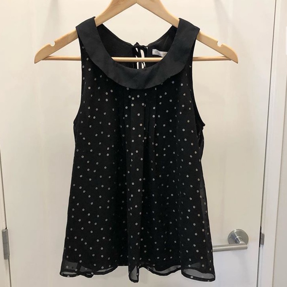 Lauren Conrad collared tanktop